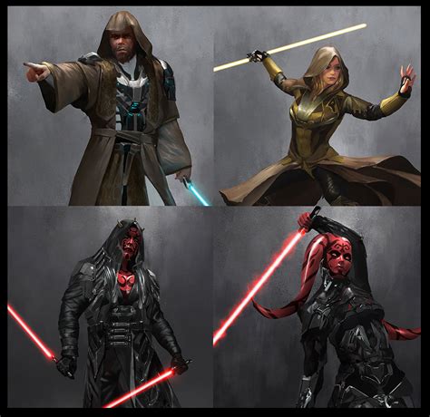 Artstation Jedi Sith Concept Fan Design