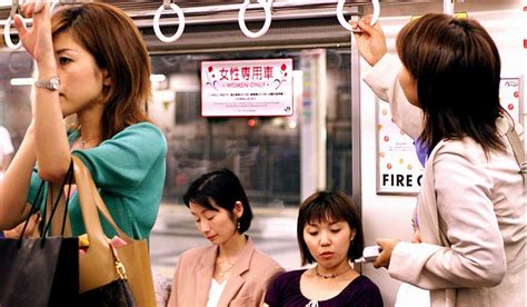 Police In Japan Probe Bizarre Protest Against Women Only Train