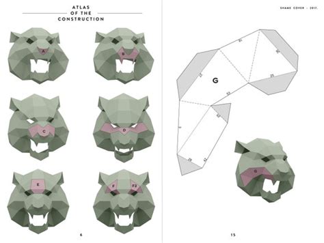 Tiger Mask Template 3D Free Atelier Yuwa Ciao Jp