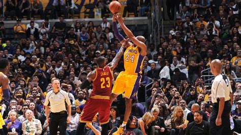 Nba Throwback Relive The Final Battle Between Kobe Bryant And Lebron