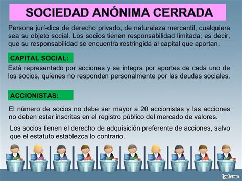 Sociedad Anónima Abierta Y Cerrada