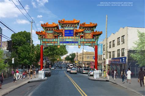 China Donated Archway Coming To Nycs Chinatown In Sunset Park