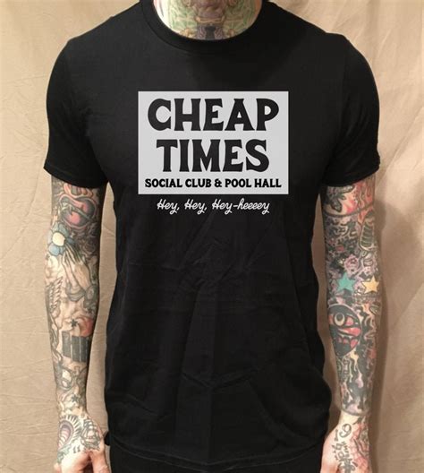 Cheap Times On Black Tee Etsy