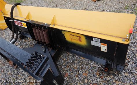 Caterpillar Skid Steer Snow Plow In Augusta Ks Item Dn0301 Sold