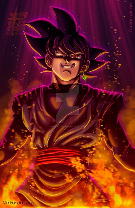 Future trunks was a dragon ball z fan favorite. Black Goku by Mirandastian on DeviantArt