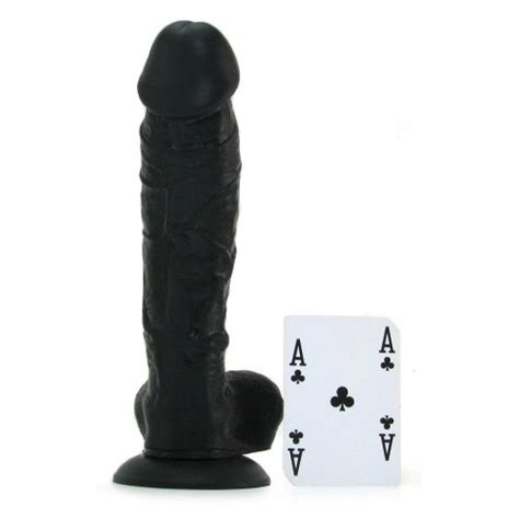 Colours Pleasure Dong 8 Black Sex Toys At Adult Empire