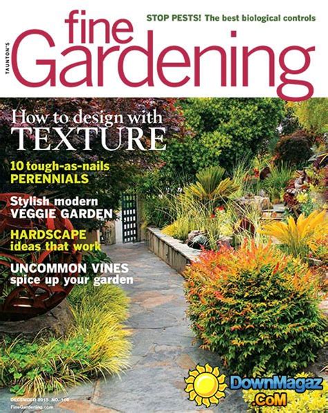 Fine Gardening Usa December 2015 Download Pdf Magazines Magazines