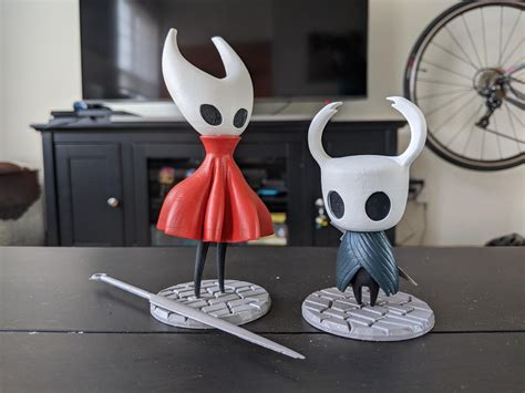 I Really Wanted A Hollow Knight Figurine But None Exist So I Printed