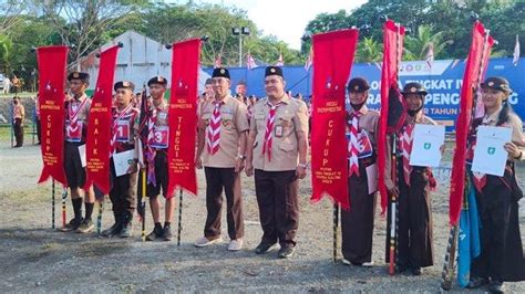 2 Regu Pramuka Penggalang Kwarcab Balikpapan Malaju Ke Lomba Tingkat