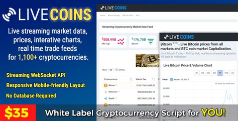 Ethereum is down 2.98% in the last 24 hours. LiveCoins v2.2.3 - Real time Cryptocurrency Prices, Market ...