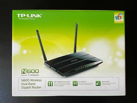 Tp Link N600 Wireless Dual Band Gigabit Router Tl Wdr3600 Braga • Olx