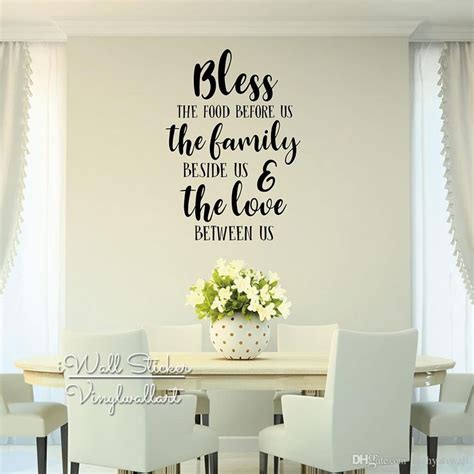 Dining Room Wall Quotes How To Furnish A Small Room