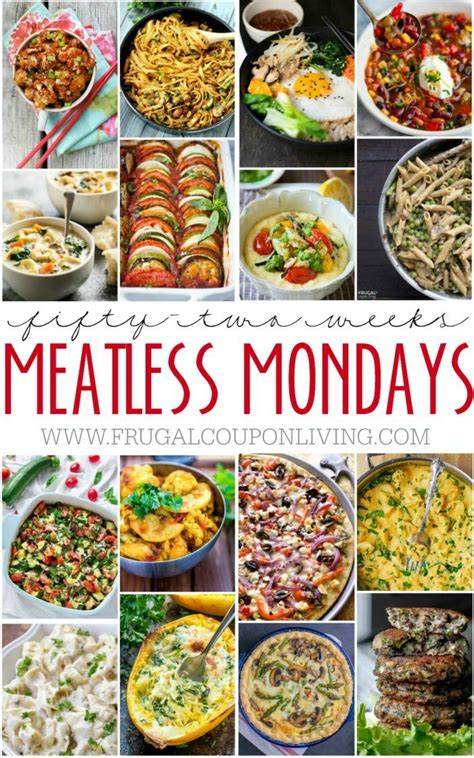 These quick dinner ideas pack a punch of flavor despite their short cooking time and without any extensive meal prep. 52 Weeks of Meatless Monday Dinners | Vegetarian recipes ...