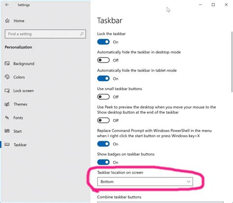 How To Change Windows Taskbar Location To The Top Youtube Vrogue