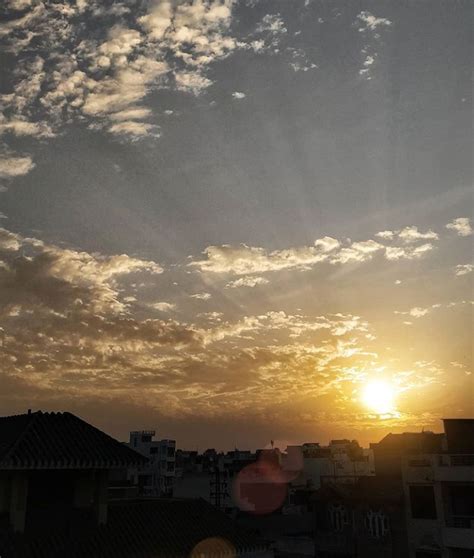 Itap Of Sunset From My Terrace Ritookapicture