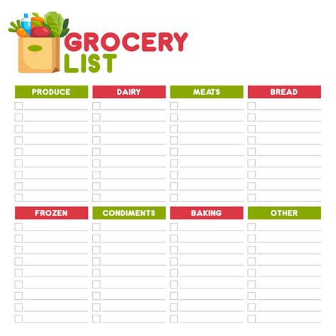 6 Best Walmart Grocery List Printable Printableecom F - vrogue.co