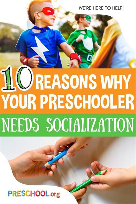 10 Reasons Why Your Preschooler Needs Socialization Parenting