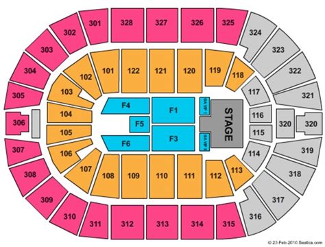 Bok Center Tickets In Tulsa Oklahoma Bok Center Seating Charts Events
