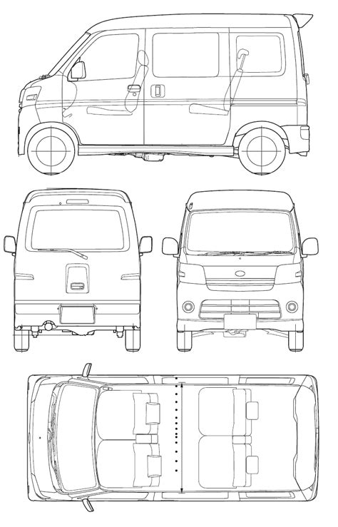 We did not find results for: 2005 Daihatsu Atrai Microvan blueprints free - Outlines