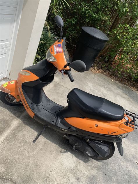 2016 Peace Sports 50cc Scooter With Title For Sale In St Petersburg
