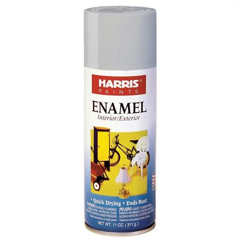 Harris Enamel 11 Oz Gloss Aluminum Interiorexterior Spray Paint 38100