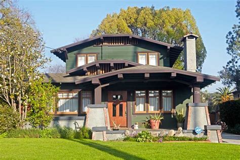 Architecture In Pasadena Craftsman Homes ♥♥♥ Exterior Color