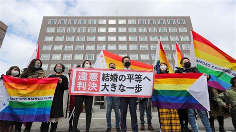 Japan Court Rules Same Sex Marriage Ban “unconstitutional” In Historic