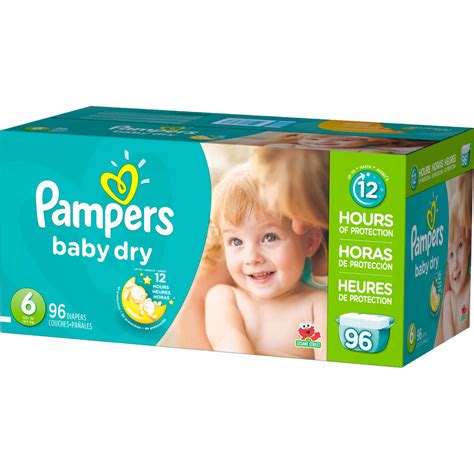Pampers Baby Dry Diapers Size 6 35 Lb Diapers Baby And Toys