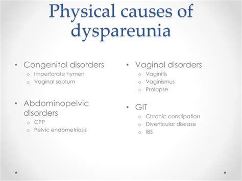 Ppt Dyspareunia Powerpoint Presentation Id