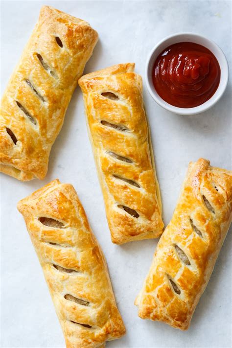 Puff Pastry Sausage Rolls My Morning Mocha