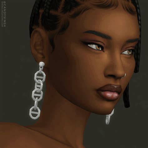Candysims4 Electronic Art Sims 4 Custom Content Accessories Earrings