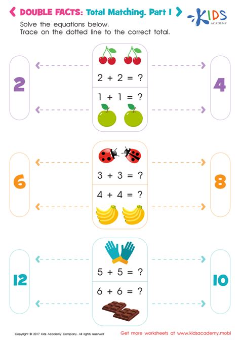 Adding Doubles Worksheets And Teaching Strategies — The Filipino