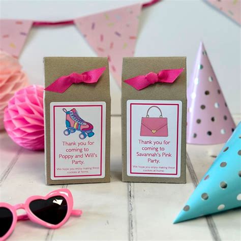 Limited Edition Pink Themed Baking Mix Party Bags Baking Kits