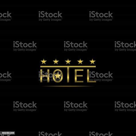 Five Stars Hotel Label Stock Illustration Download Image Now