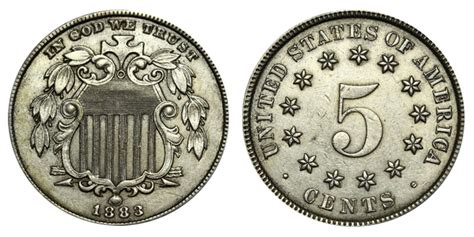 1883 Shield Nickels Value And Prices