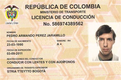 Colombian Id Card