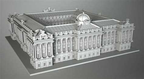 Royal Palace 3d Model Cgtrader