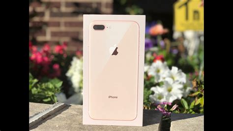 Iphone 8 Plus Unboxing Gold Youtube