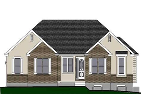 3 Bedrm 1750 Sq Ft Small House Plans House Plan 129 1006