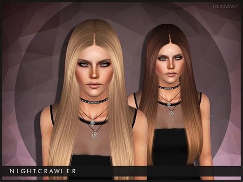 Sims 4 Hairs ~ The Sims Resource Nightcrawler S Antoinette Hair 298