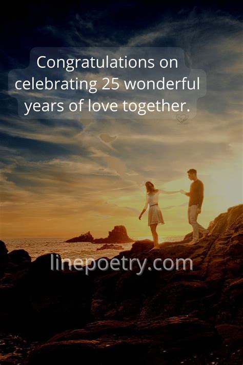 200 Sweet 25th Wedding Anniversary Wishes Messages Artofit