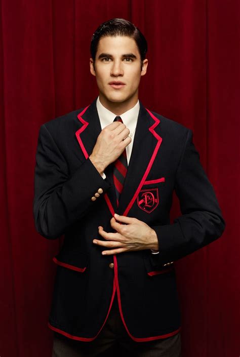 Fancy Dress Idea Red Tape On Blazer Blaine Anderson Glee Outfits