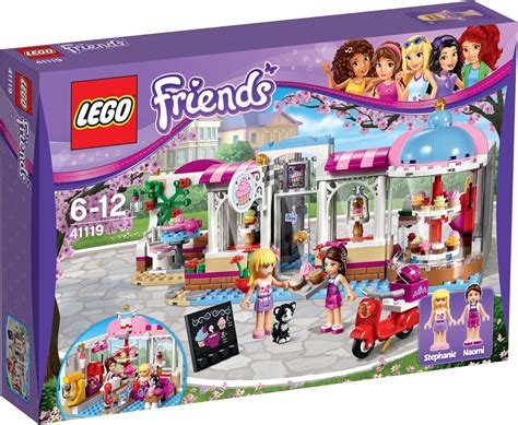 Lego Friends Cafetería De Heartlake 41119 Amazones Juguetes Y Juegos