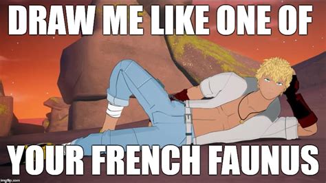 Draw Me Like One Of Your French Faunus Draw Me Like One Of Your