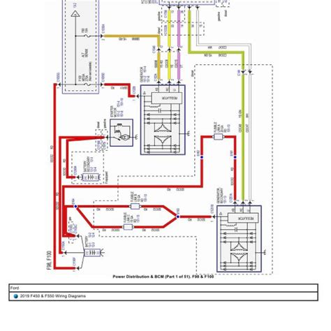 Ford Truck F650 F750 Wiring Diagrams 1999