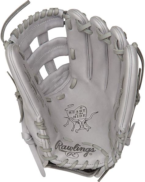 Rawlings Pro Label Grey Baseball Glove 1225 Right Hand Throw Ballgloves