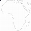 Printable Blank Map Of Africa