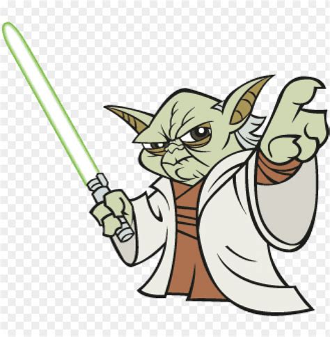 Download Master Yoda Vector Free Yoda Vector Star Wars Cartoon Yoda