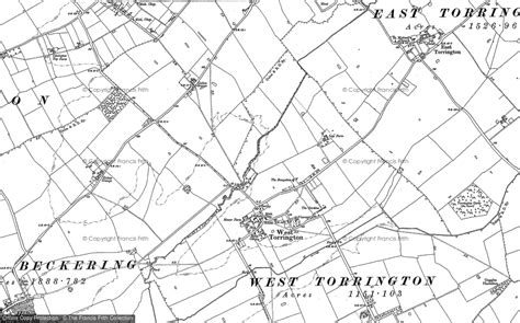 Old Maps Of West Torrington Lincolnshire Francis Frith