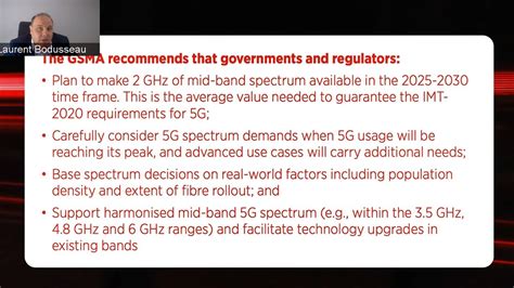 5g Connectivity Meeting Imt Mid Band Needs For 2025 2030 Youtube